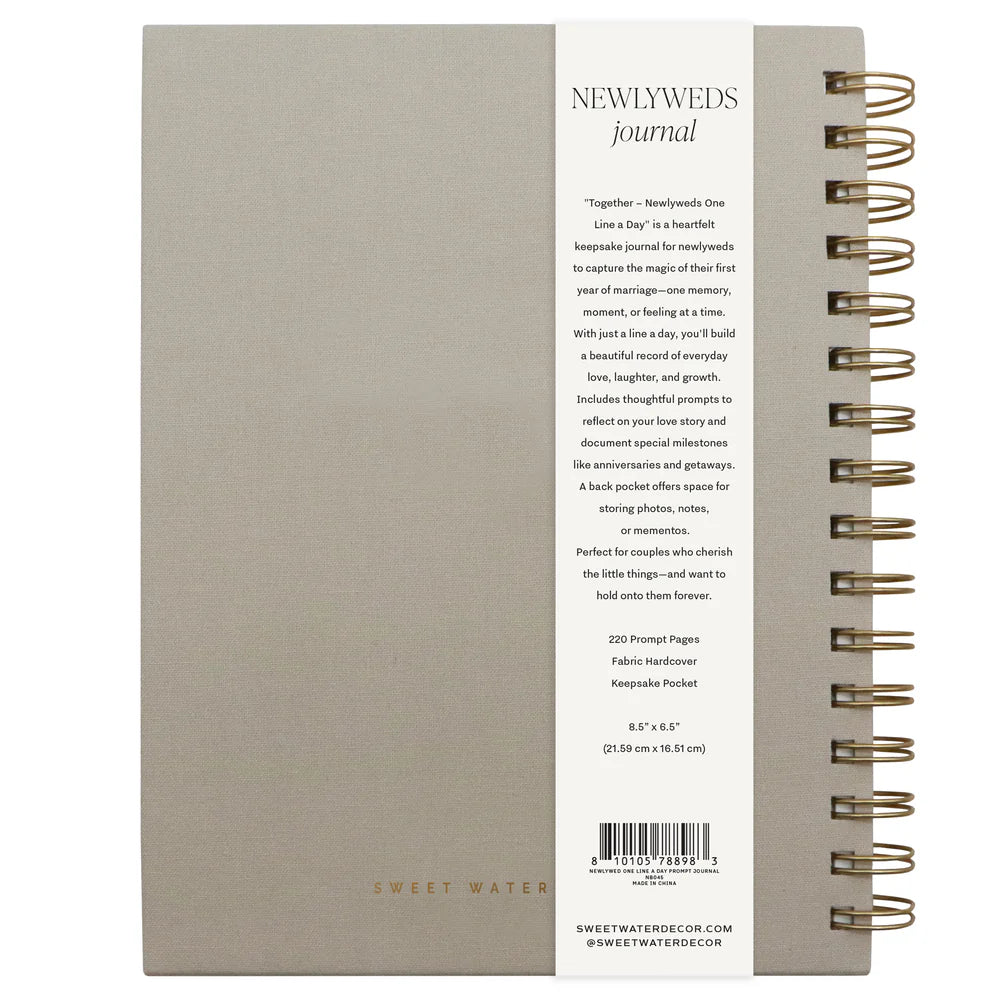 Together - Prompted Journal for Newlyweds