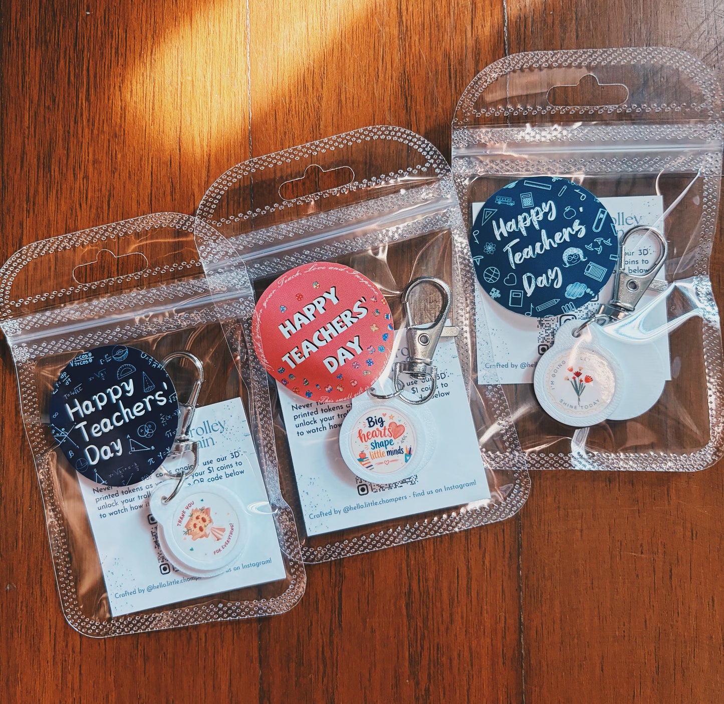 [Sample sale] Teachers’ Day Trolley Tokens