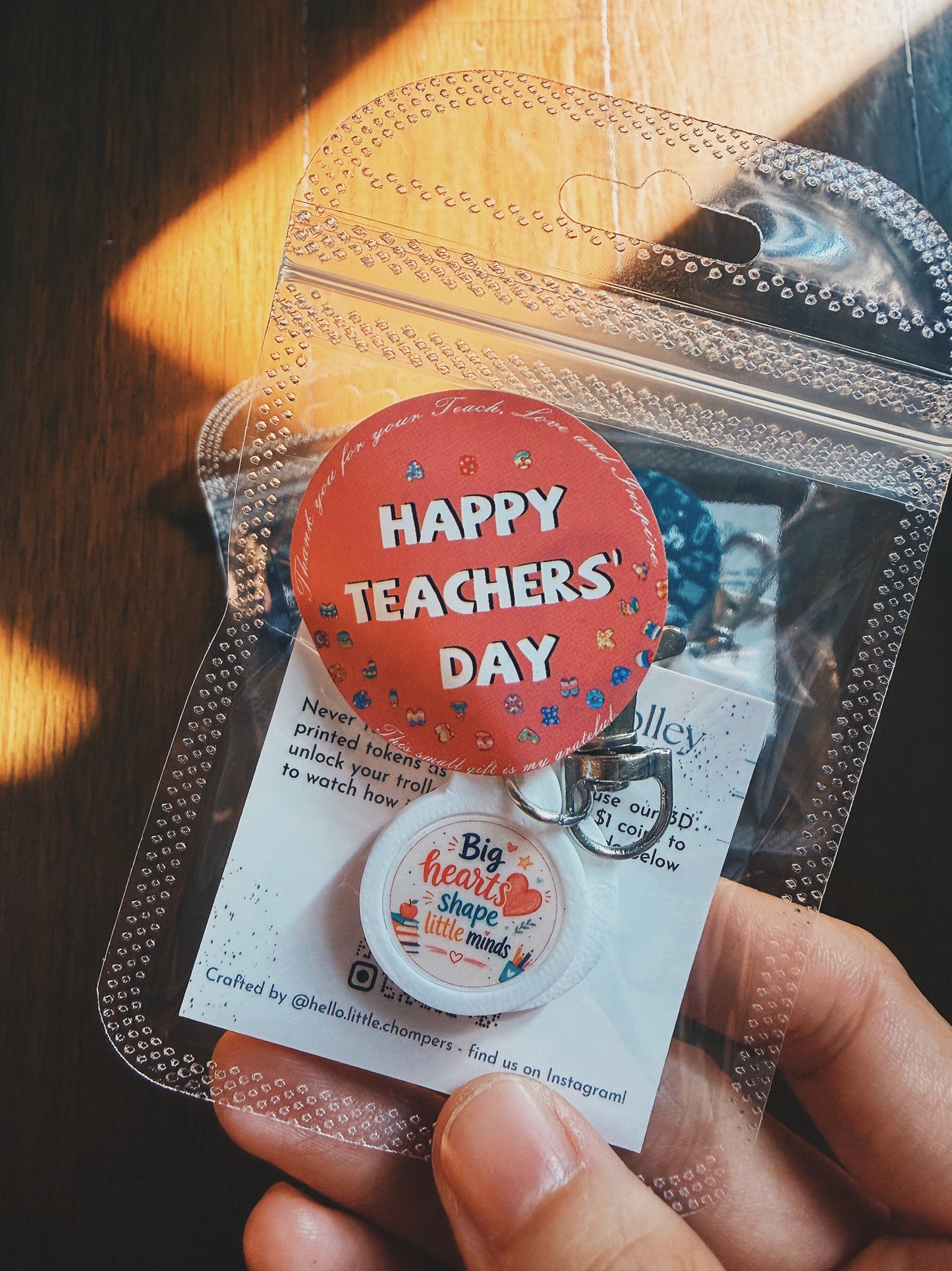 [Sample sale] Teachers’ Day Trolley Tokens
