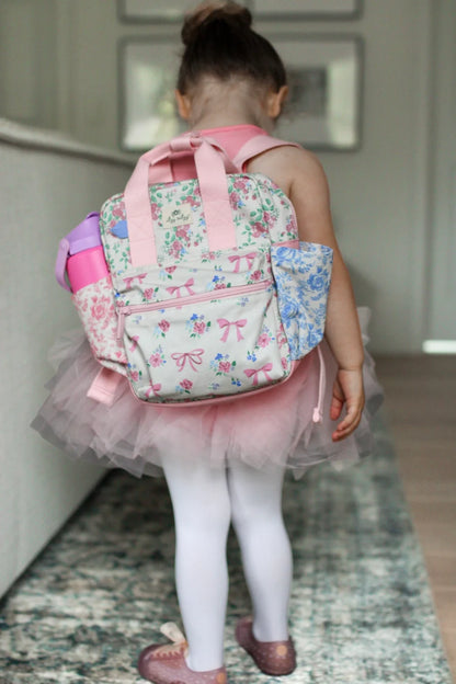 Ribbons & Roses Toddler Backpack