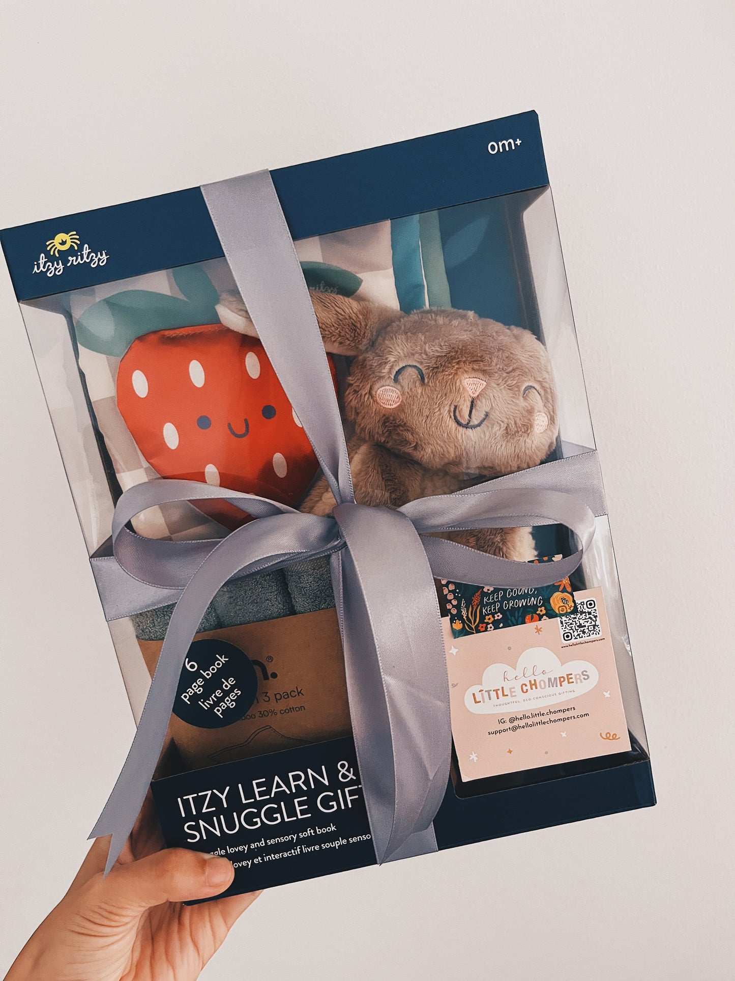 Itzy Learn & Snuggle Gift Set (Add-on options available)
