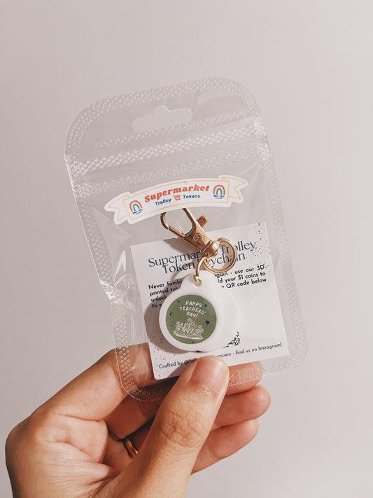 [LAST 3 PIECES - Limited Edition] GRACE Teachers’ Day Supermarket Trolley Tokens