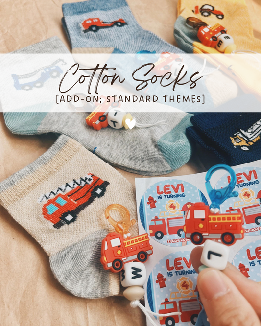 [Add-on] Cotton mesh socks (per pair)
