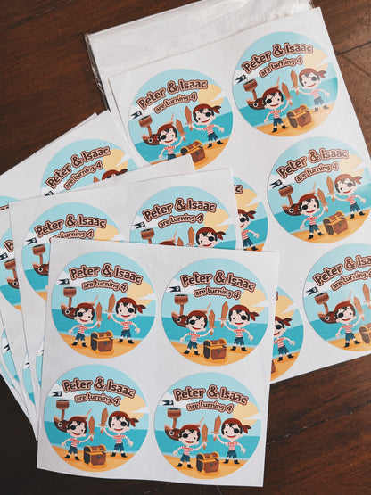 INITIAL CHARM Party Pack (Min. 8 packs)