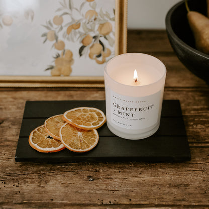 [As-is; NO BOX] Black Rectangular Wood Tray