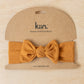 Caramel Bamboo Stretch Bow Headband
