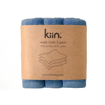 Blue Shadow Wash Cloths 3 Pack