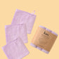 Lilac Wash Cloths 3 Pack