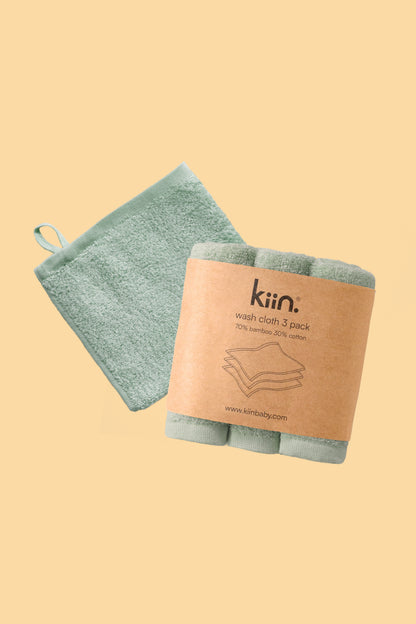 Sage Wash Cloths 3 Pack