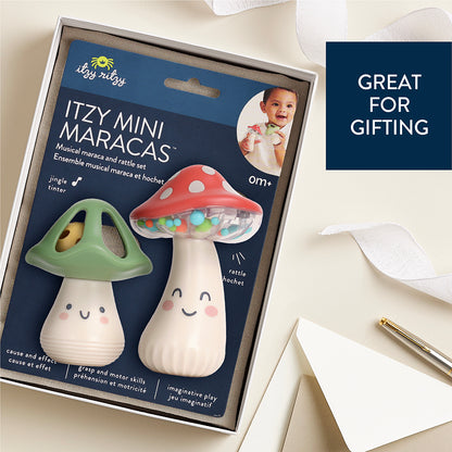 Itzy Mini Maracas Musical Rattle Set