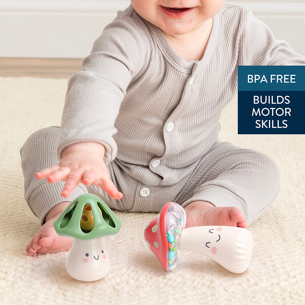 Itzy Mini Maracas Musical Rattle Set