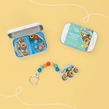 Monster Truck Keyring Gift Kit