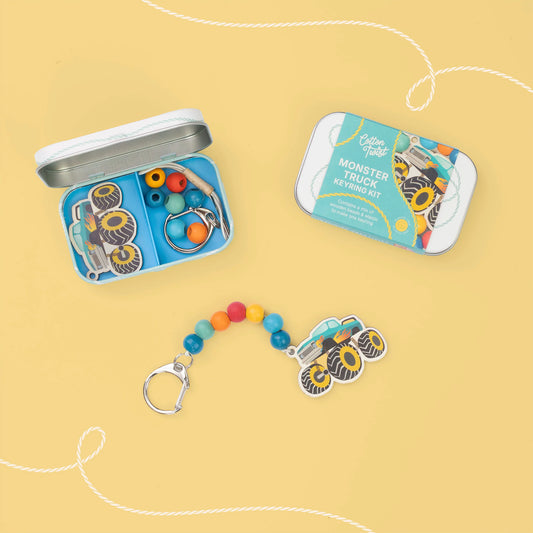 Monster Truck Keyring Gift Kit