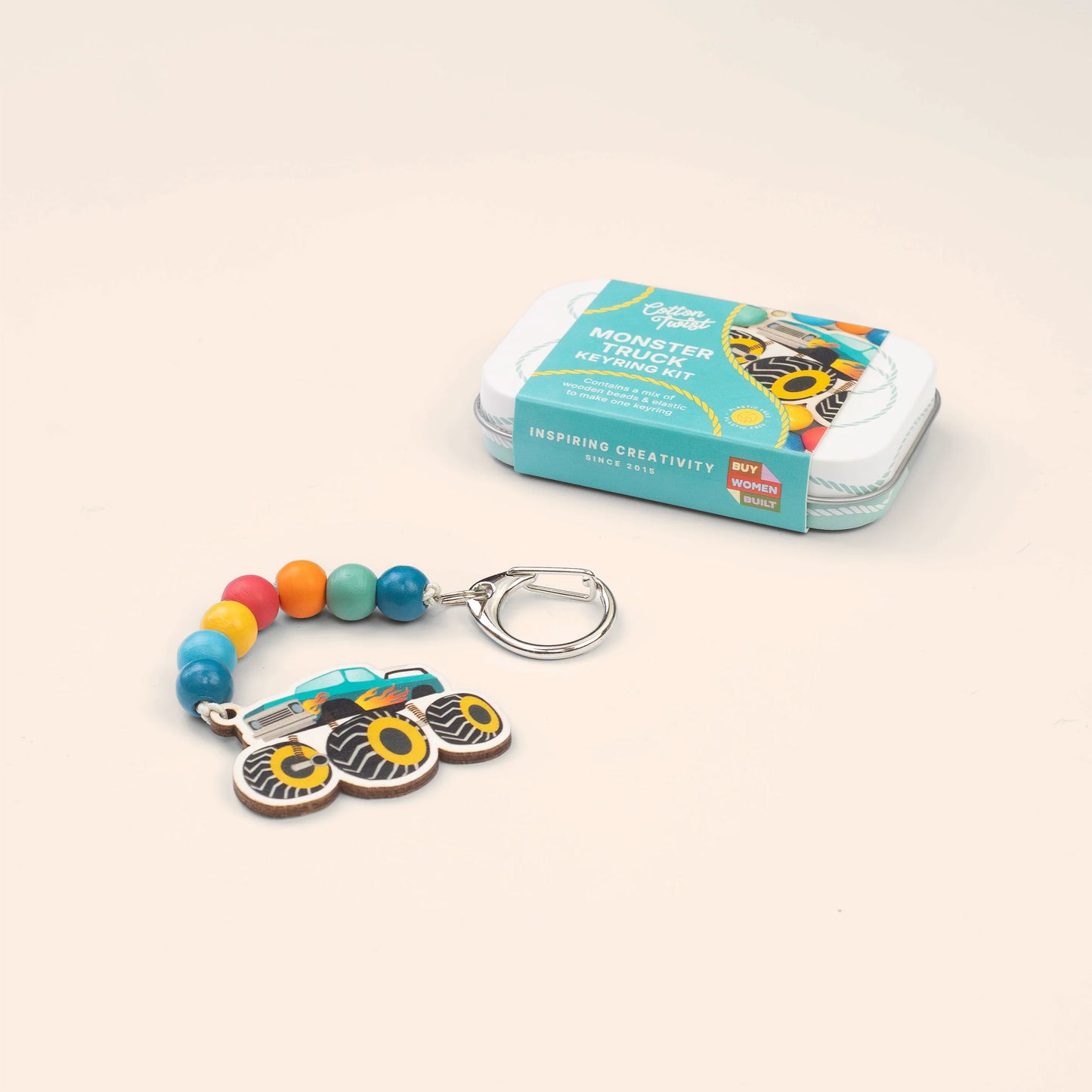 Monster Truck Keyring Gift Kit