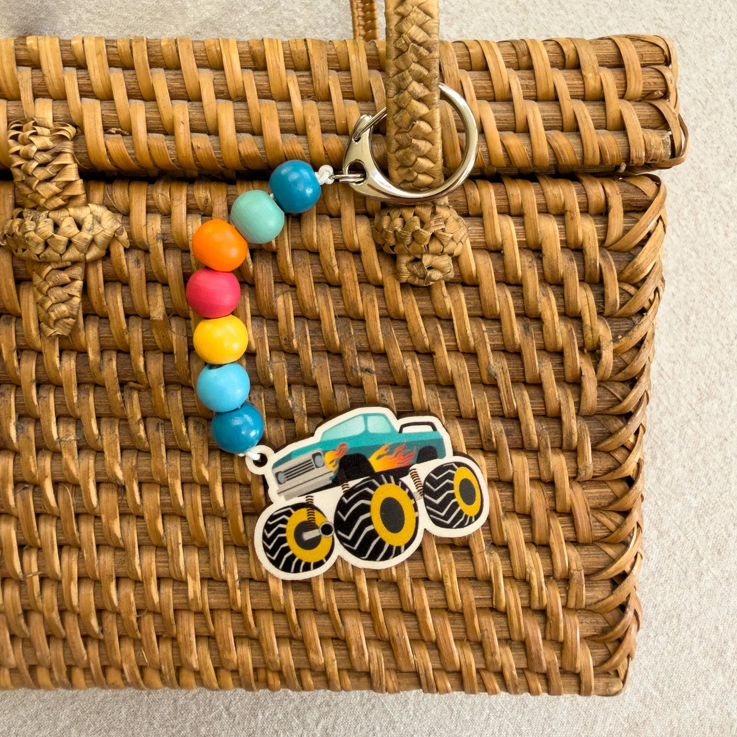 Monster Truck Keyring Gift Kit