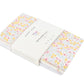 Organic Baby Muslin Squares Set of 3 - Wildflower Garden