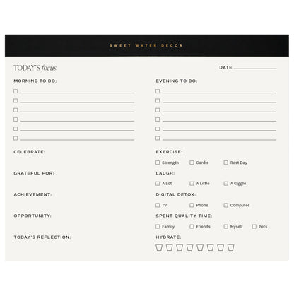Self Care Notepad