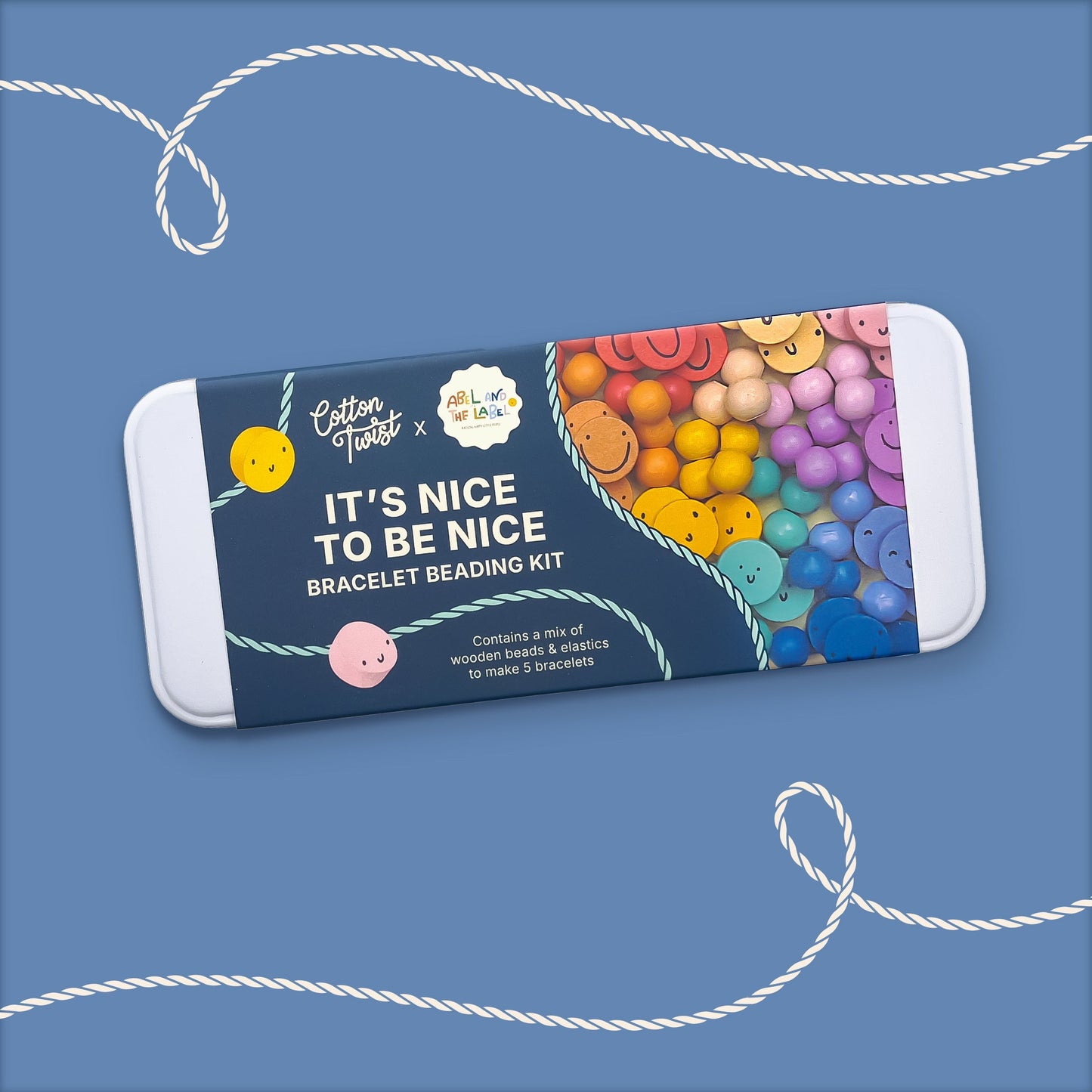 "It's Nice To Be Nice" Bracelet Beading Kit