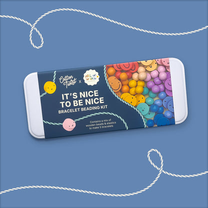 "It's Nice To Be Nice" Bracelet Beading Kit