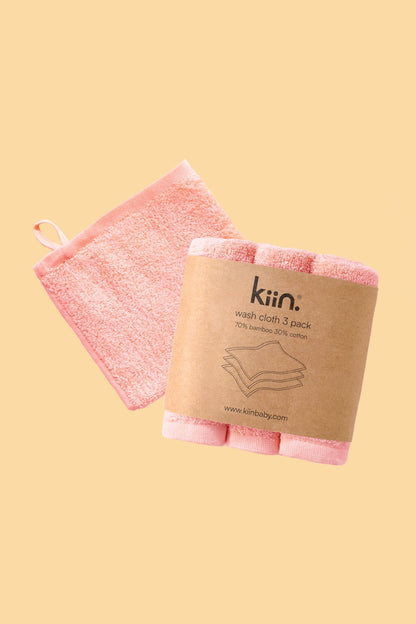 Peony Wash Cloths 3 Pack