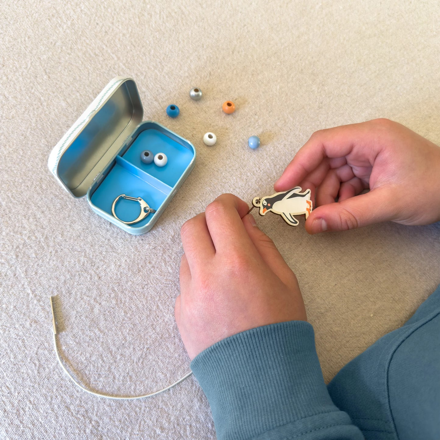 Penguin Keyring Gift Kit