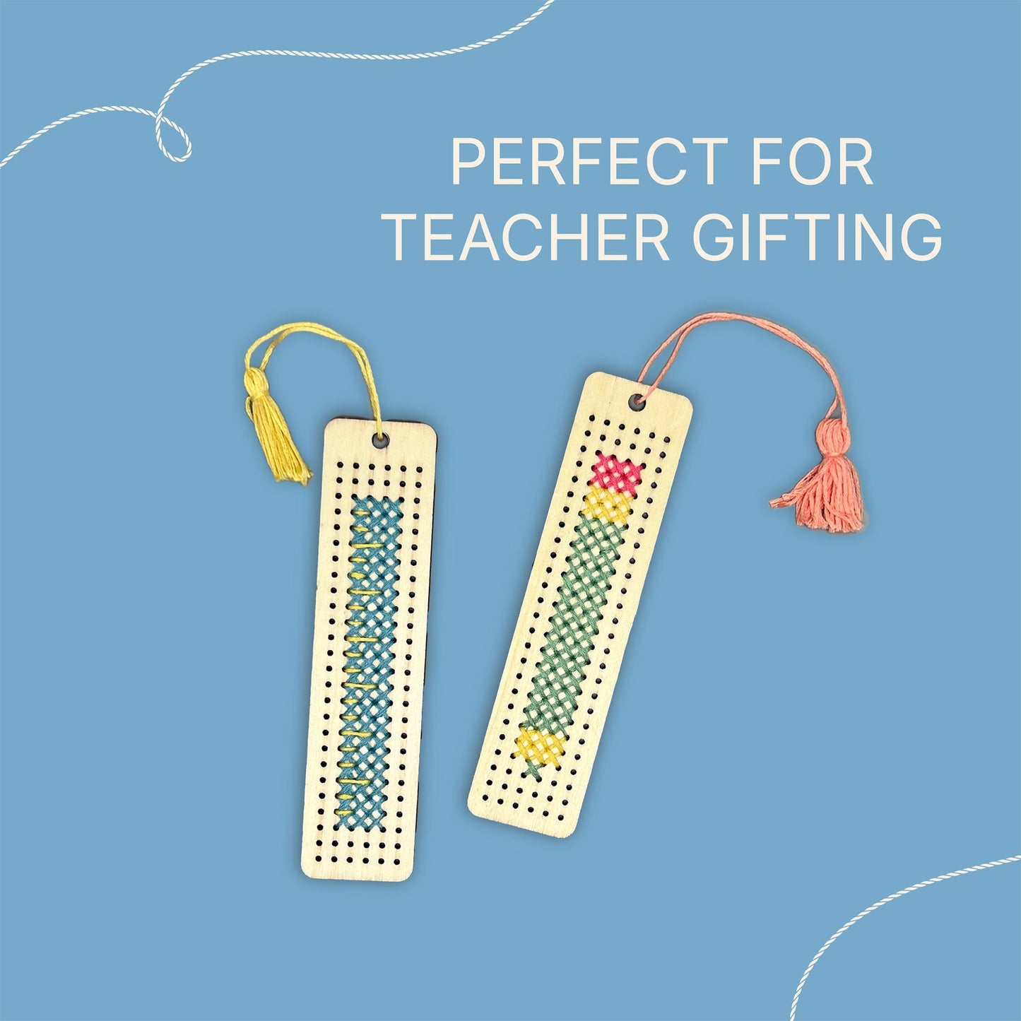 Make Your Own Stitched Tassel Bookmark