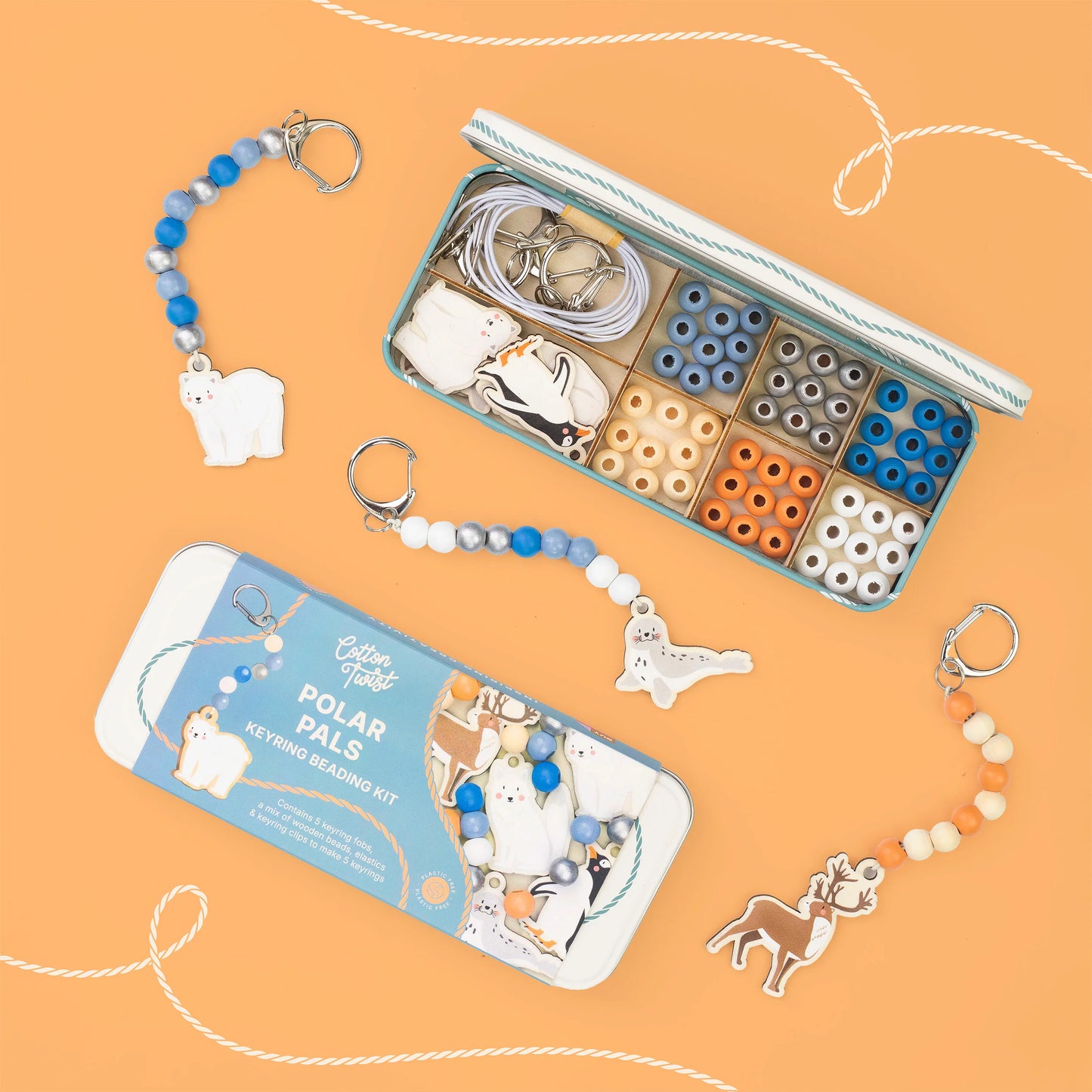 Polar Pals Keyring Kit