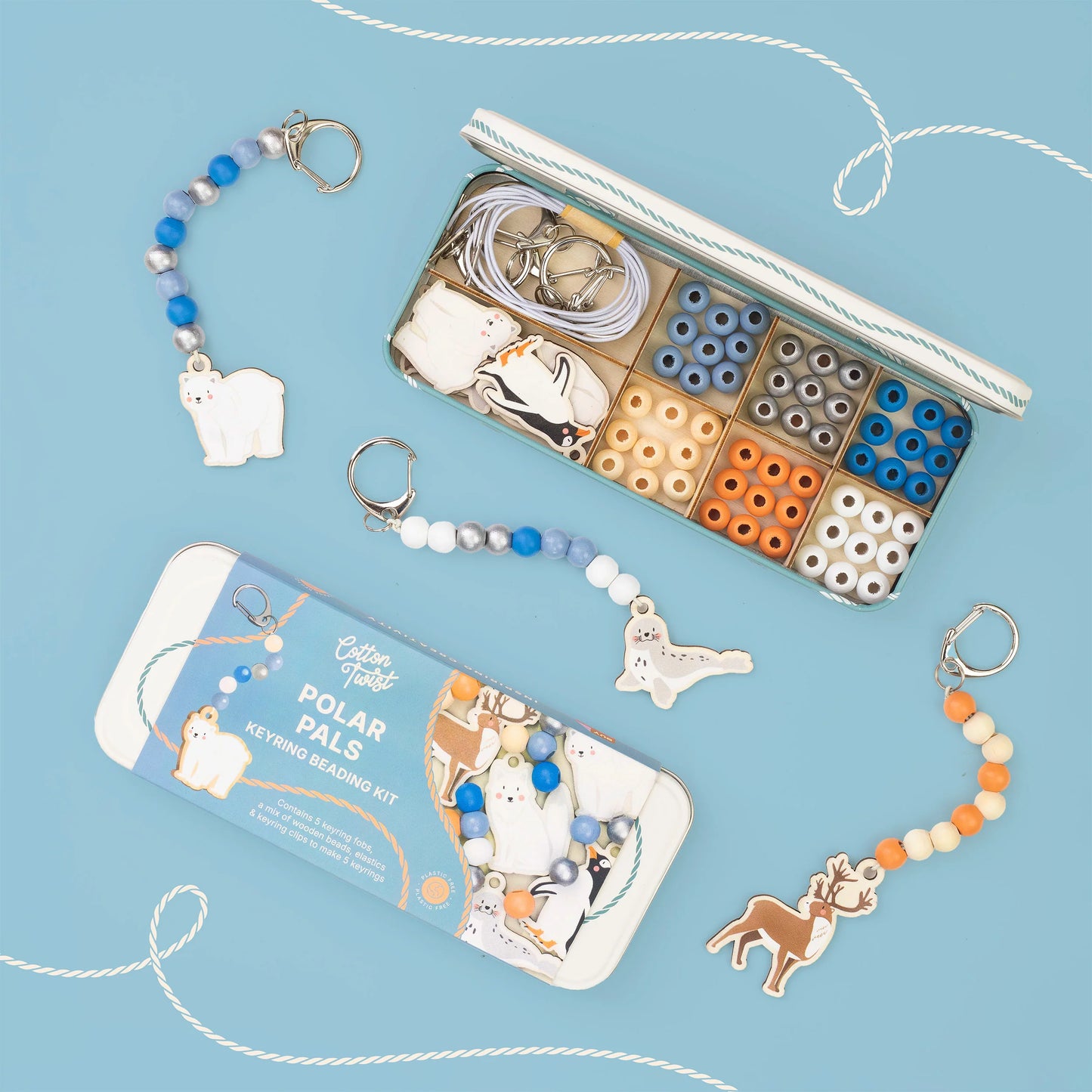 Polar Pals Keyring Kit
