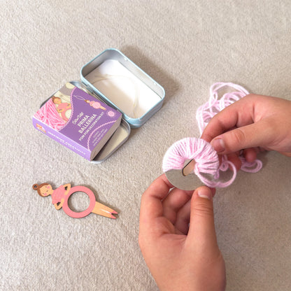 Make Your Own Pom Pom Ballerina Decoration Kit