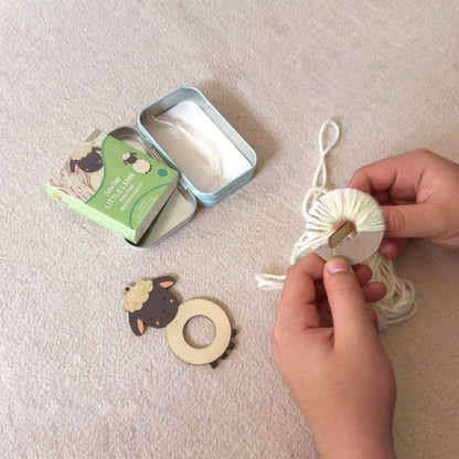 Make Your Own Pom Pom Little Lamb Decoration Kit