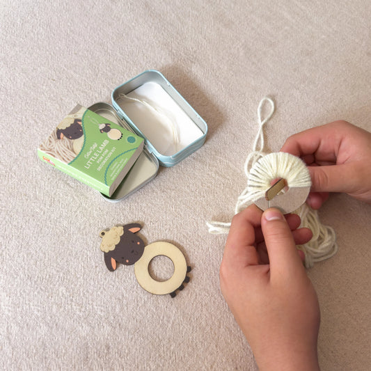 Make Your Own Pom Pom Little Lamb Decoration Kit