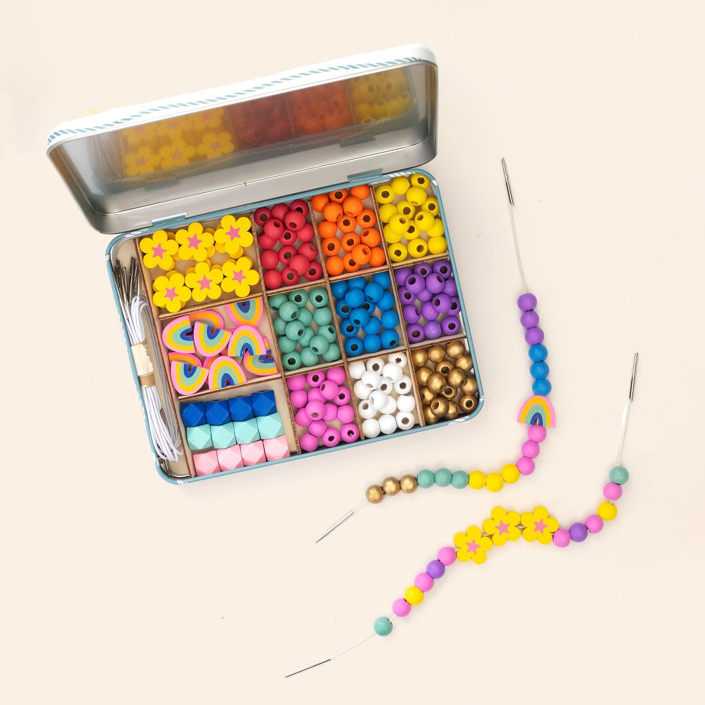 Rainbow Bloom Bracelet Making Kit