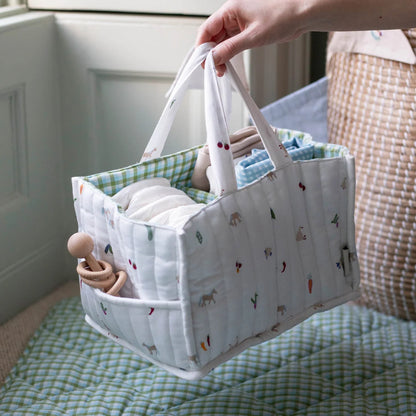 Organic Nappy Caddy - Little Farms