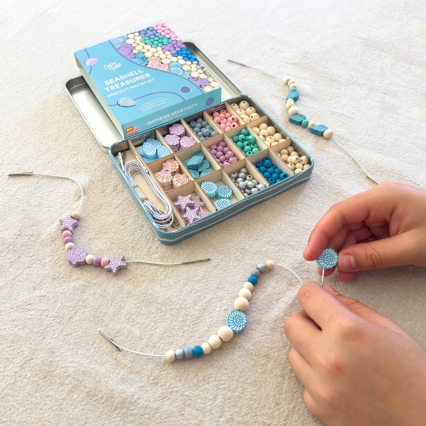 Seashell Treasures Bracelet Making Kit