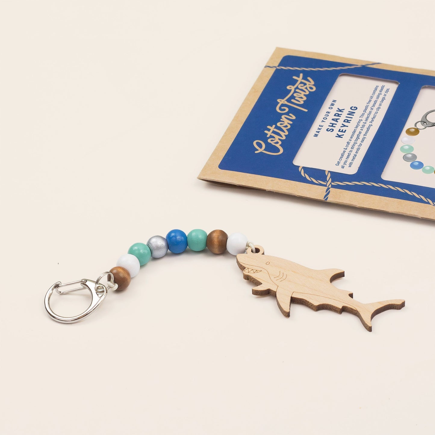 Make Your Own Shark Keyring