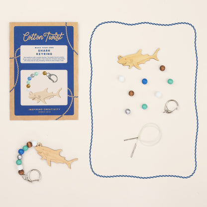 Make Your Own Shark Keyring