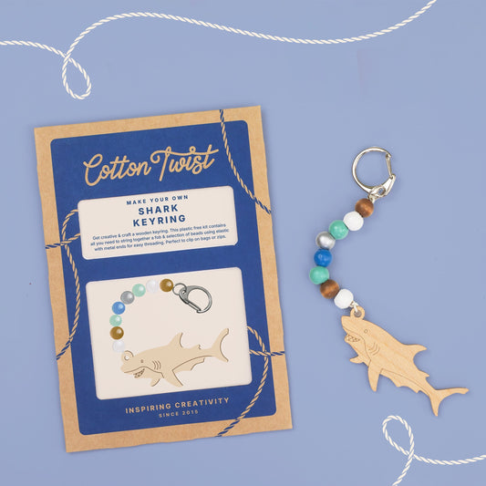 Make Your Own Shark Keyring