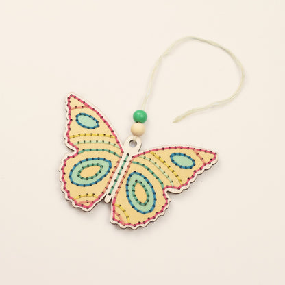 Make Your Own Stitched Butterfly Decoration