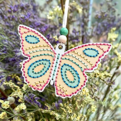 Make Your Own Stitched Butterfly Decoration