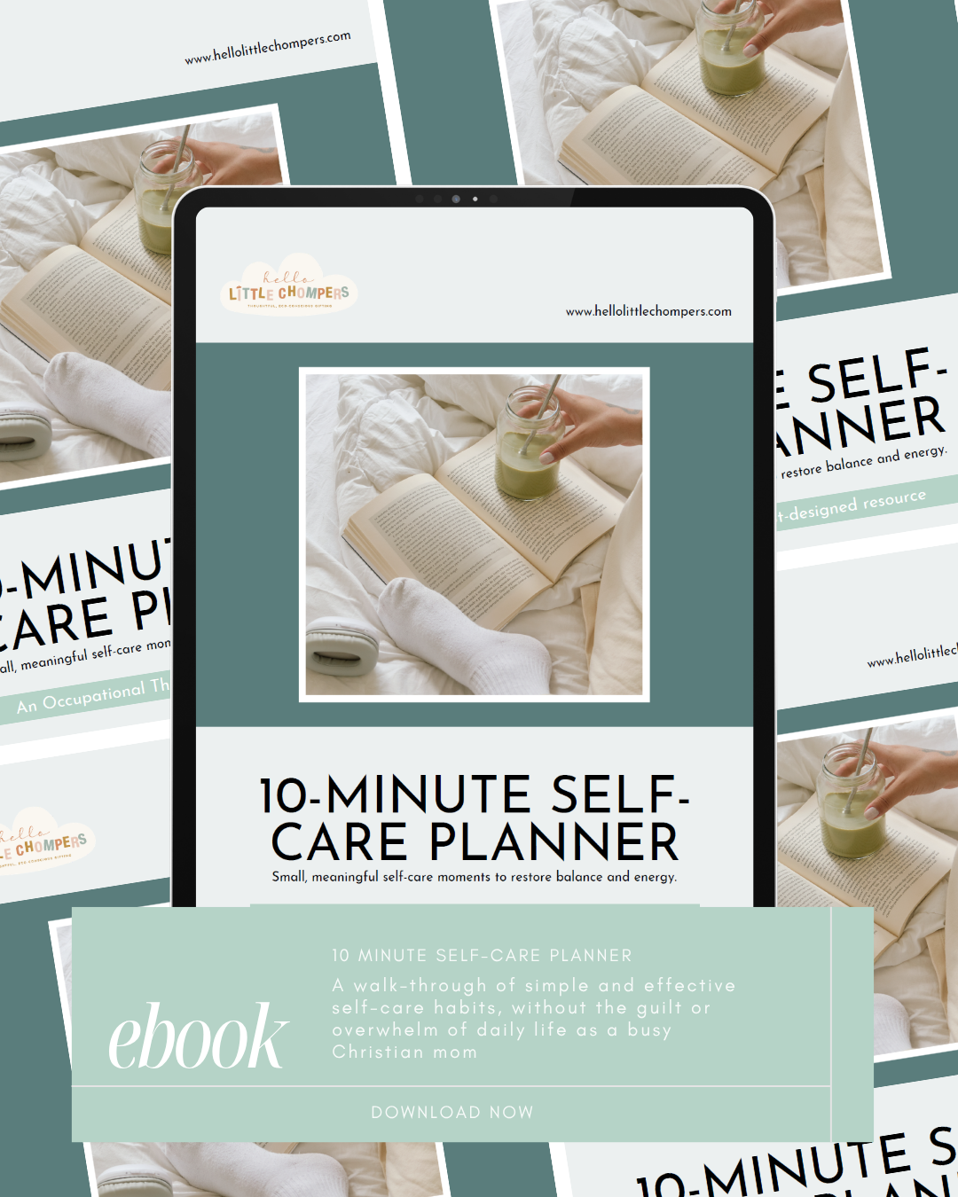 10-Minute Self-Care Planner for the Christian Mom