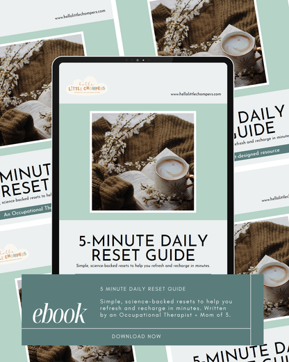 5-Minute Daily Reset Guide - Simple, science-backed resets to help you refresh and recharge in minutes