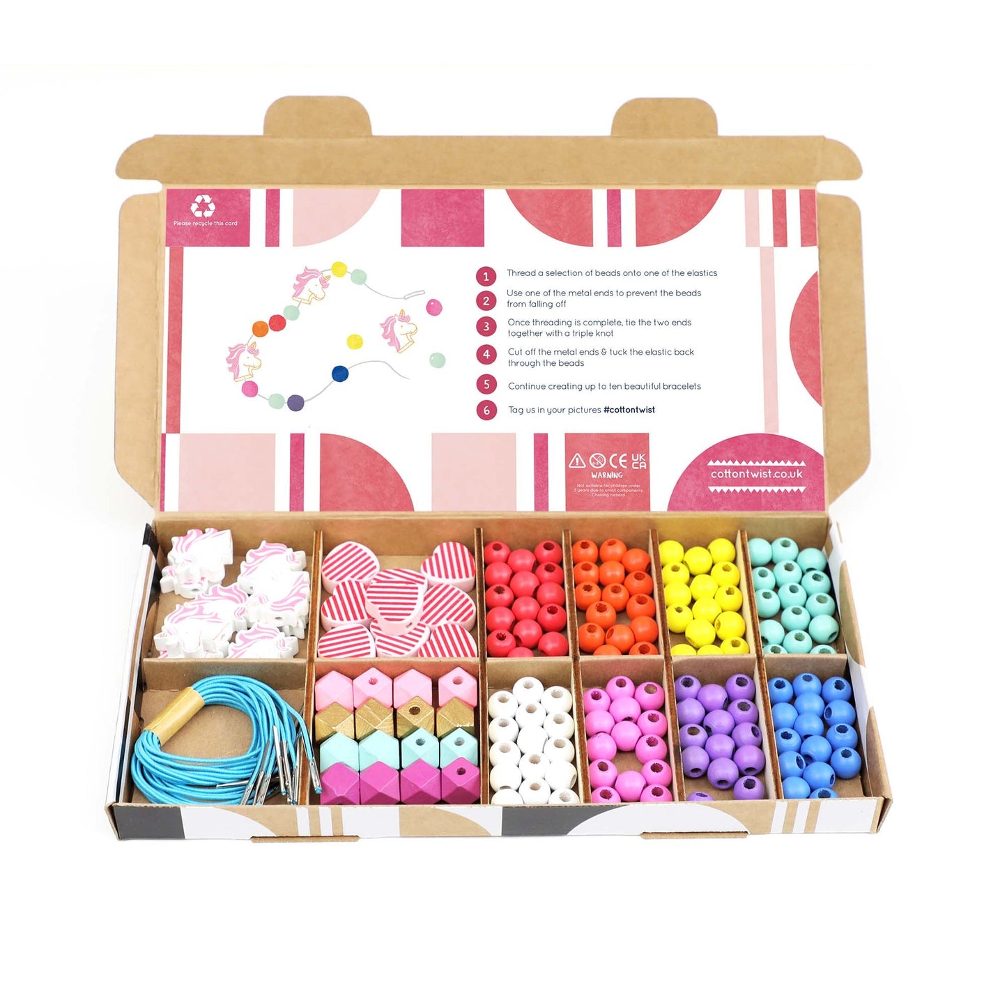 [Last chance] Unicorn & Heart Bracelet Making Kit