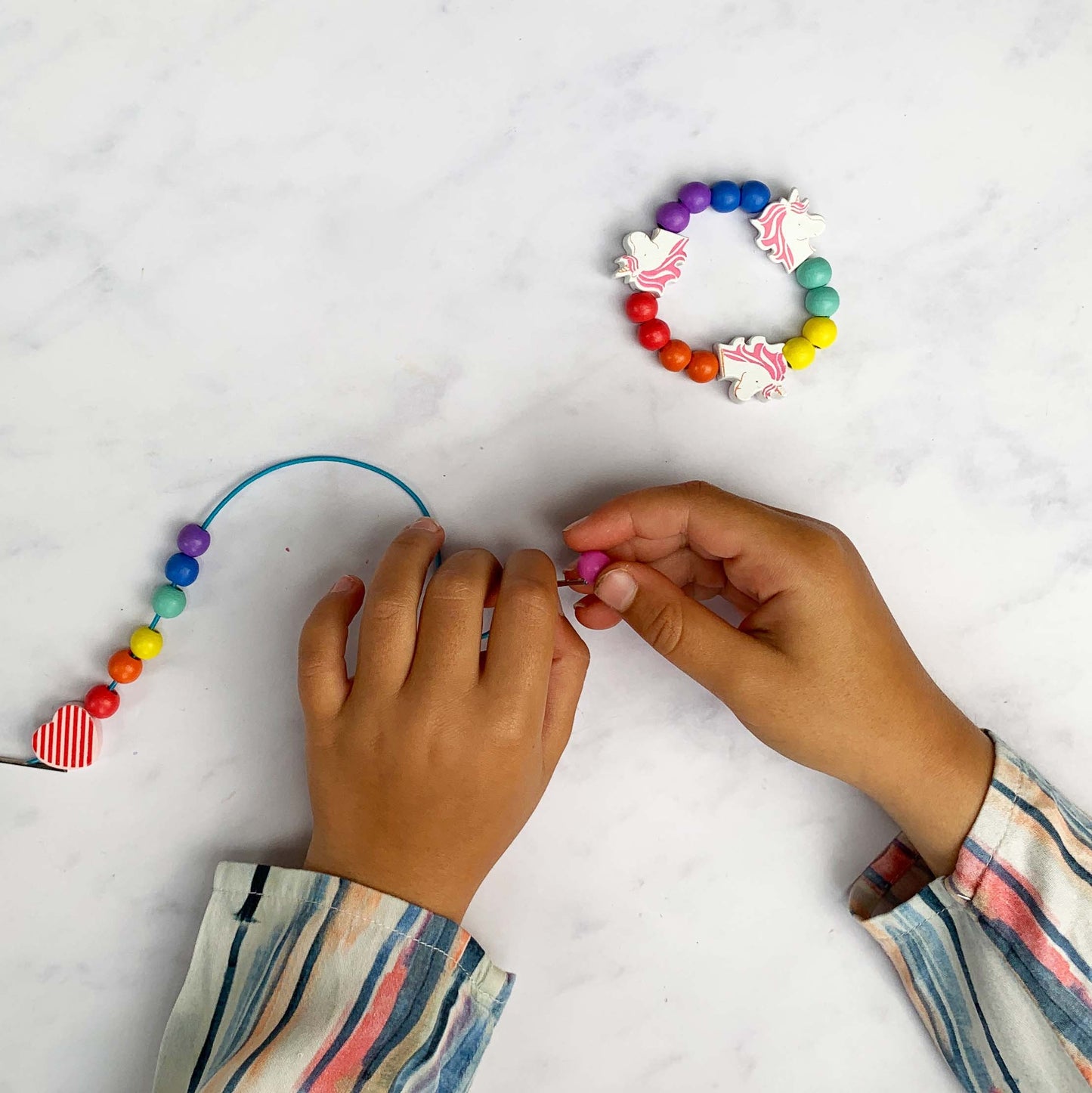 [Last chance] Unicorn & Heart Bracelet Making Kit