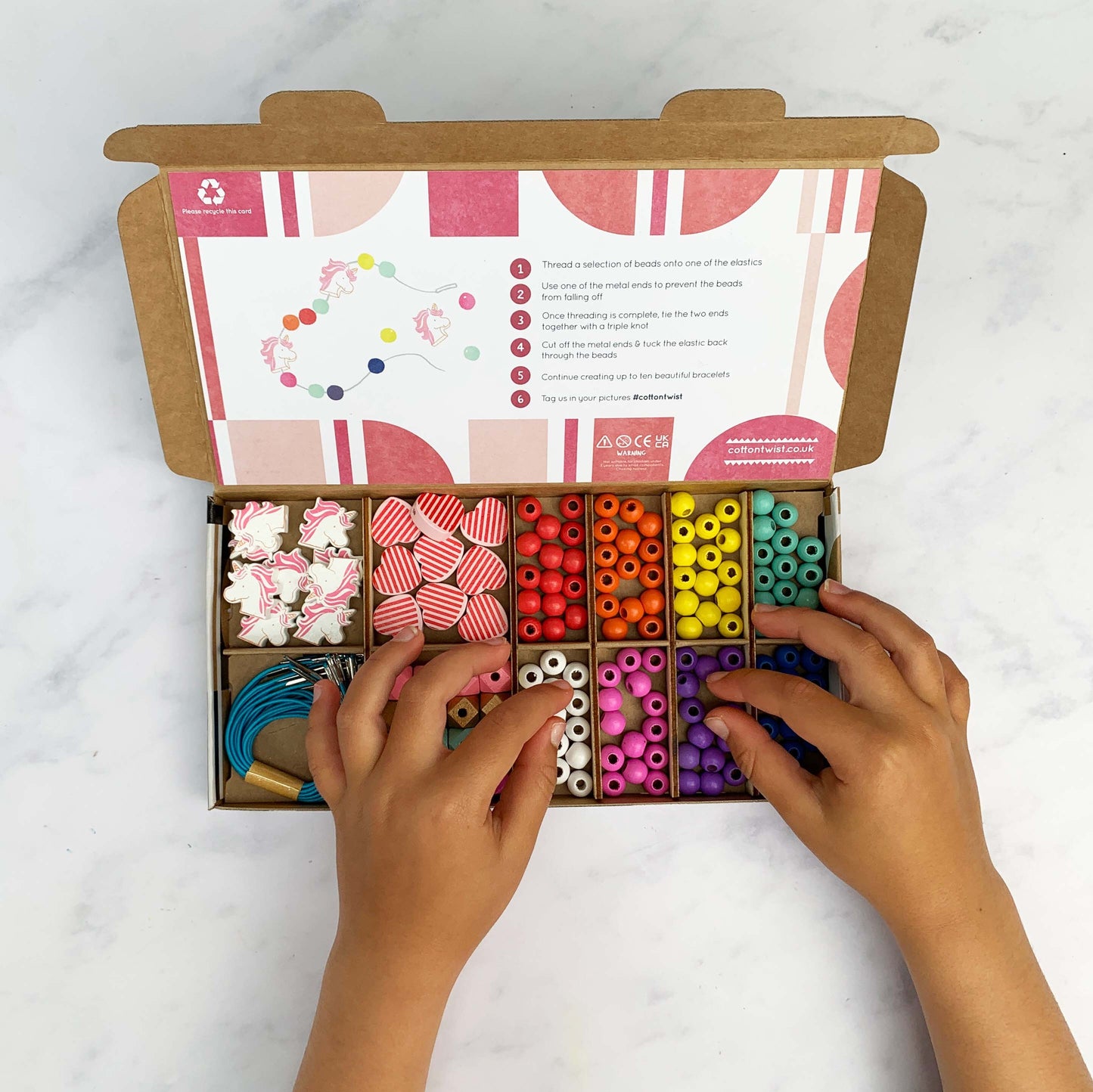 [Last chance] Unicorn & Heart Bracelet Making Kit