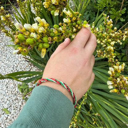 Make Your Own Watermelon Kumihimo Bracelet