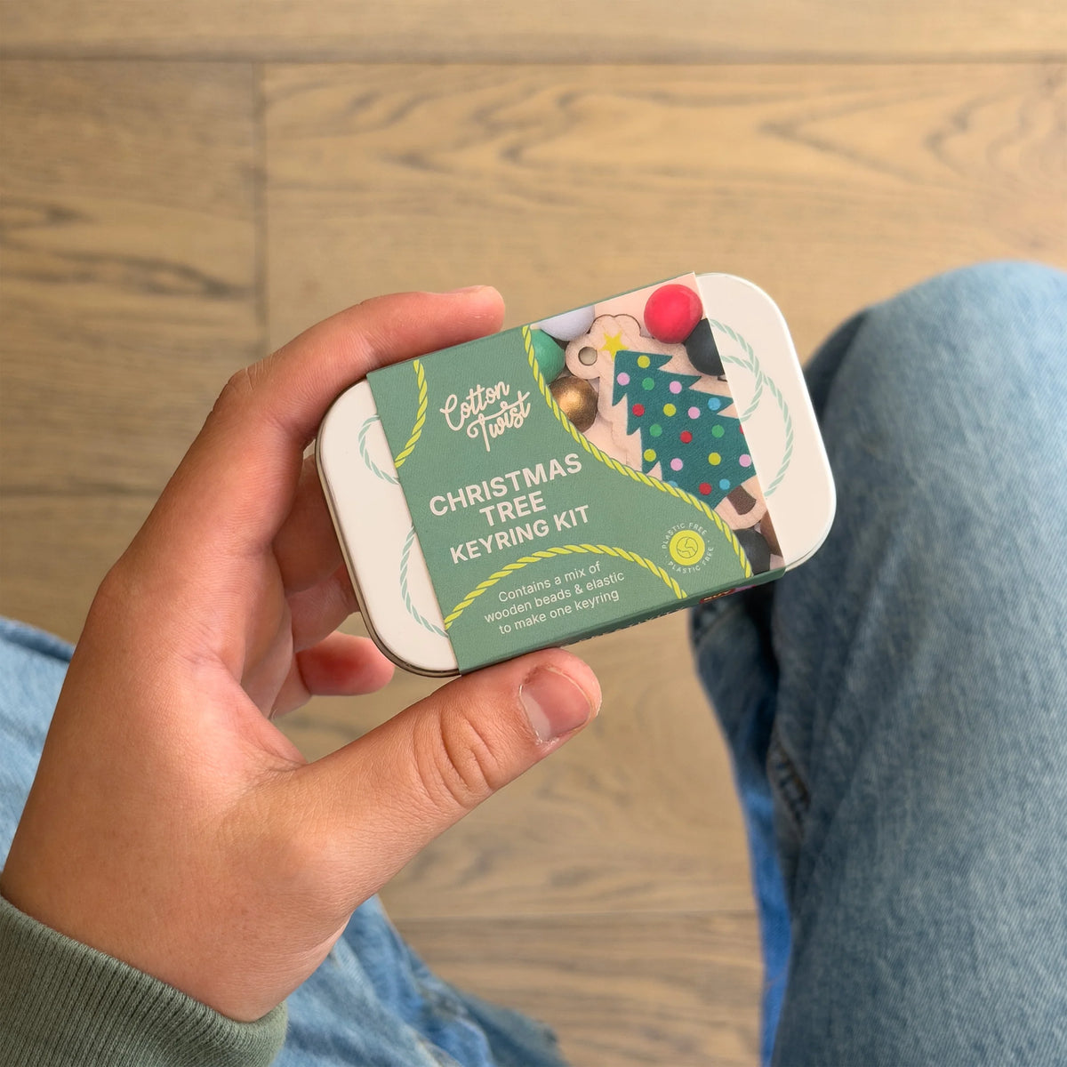 Christmas Tree Keyring Gift Kit