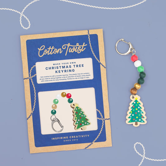 Make Your Own Christmas Tree Keyring