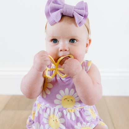 Butterfly Teether Toy + Strap (2 colours)