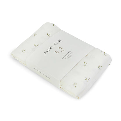 Organic Baby Muslin Swaddle - Nettle Scatter