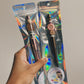 Custom Initial Ballpoint Pen - Floral Rainbows